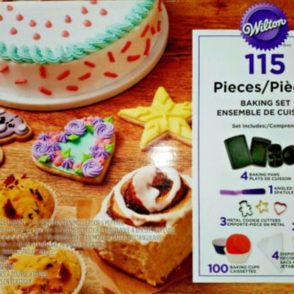 WILTON 115pcs Baking Set NIB - Picture 1 of 1